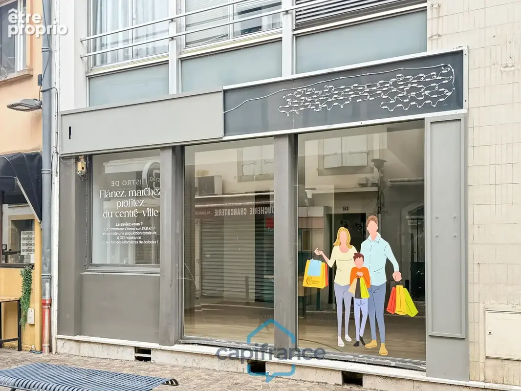 Dpt Landes (40), à vendre AIRE SUR L'ADOUR Local/Bureaux de 72m² utilisables + cave, bon emplacement au centre-ville - photo 11