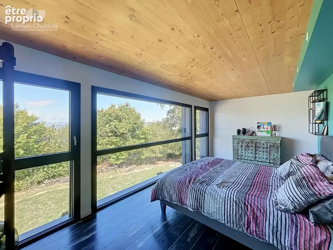 Évian-les-Bains - Villa T4 - Vue panoramique sur le lac Léman - photo 18