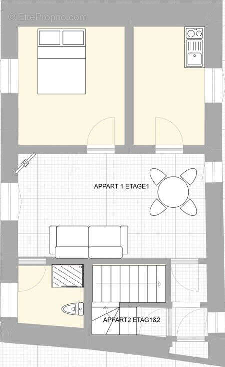 Appartement à LIEUSAINT
