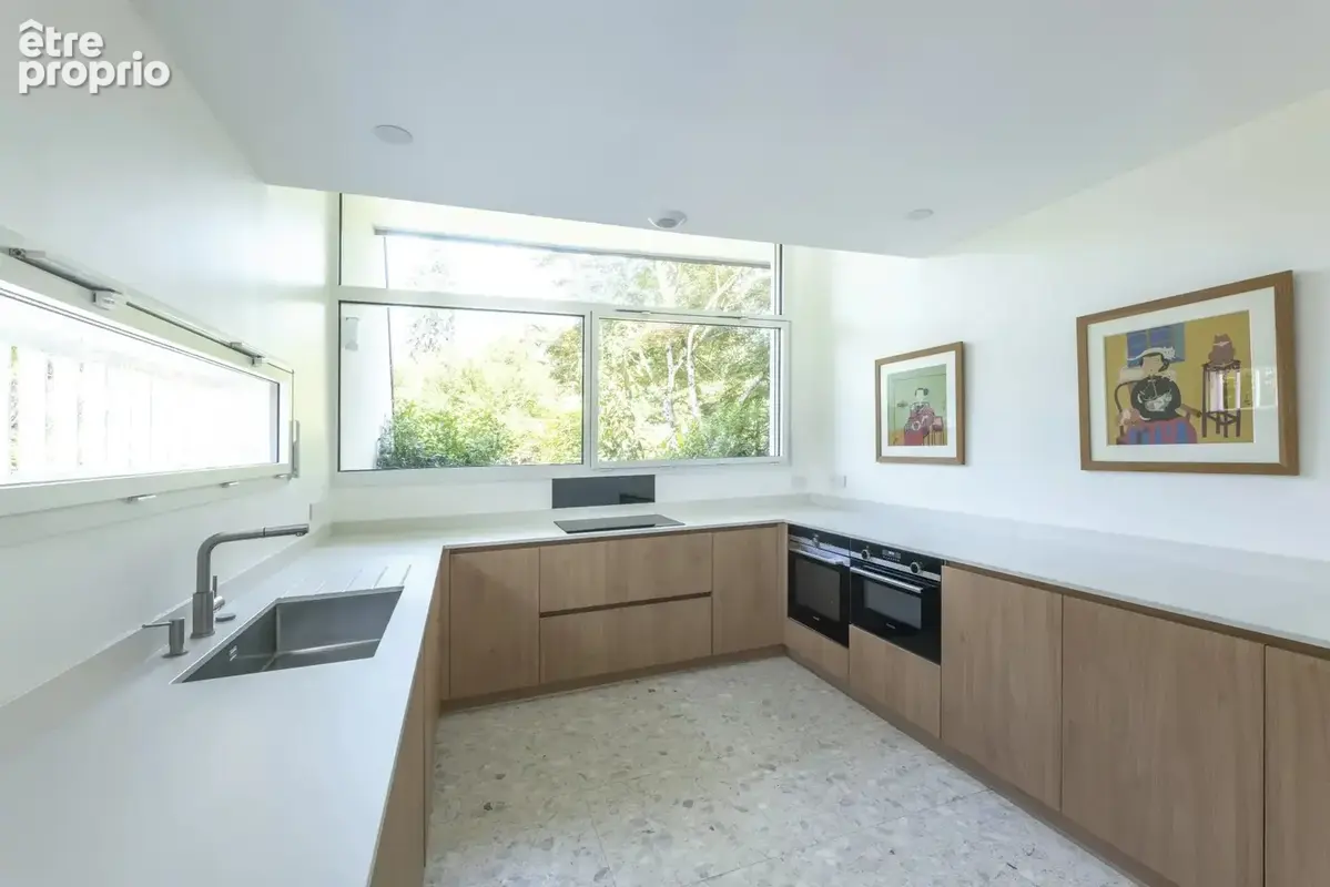 LES LOGES EN JOSAS -  MIDORI - Maison d’architecte  avec Bassin  de nage sur terrain 2673m² - photo 12