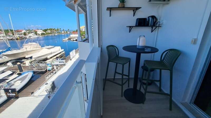 Studio raffiné avec vue imprenable sur le port de Saint-François - photo 2