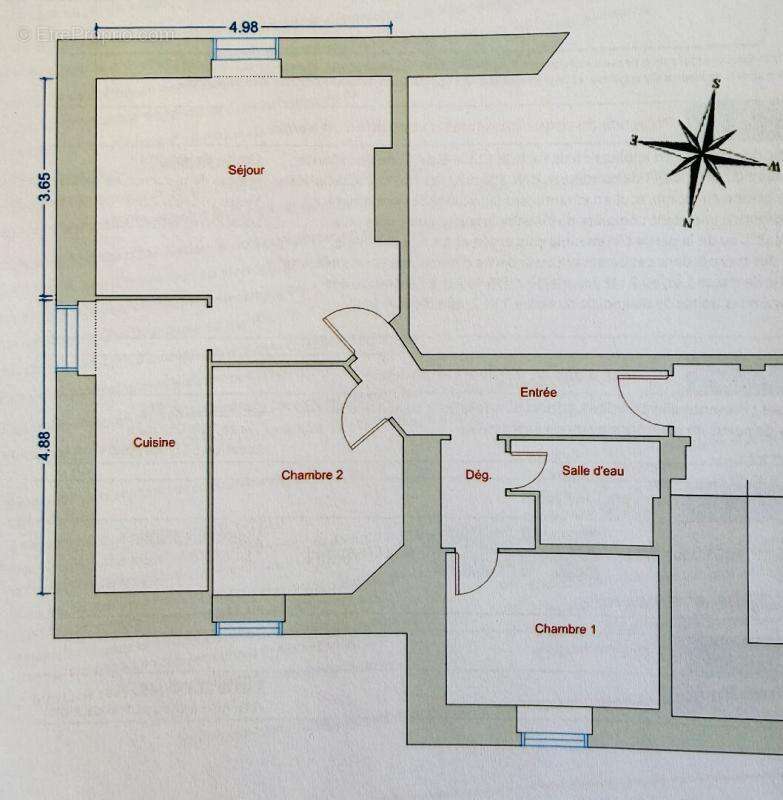 Appartement à AUXON-DESSUS