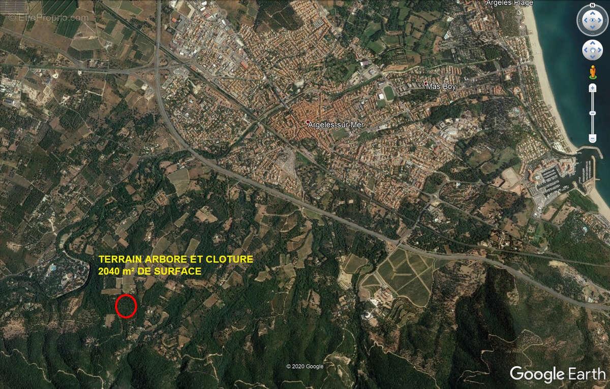 Terrain à ARGELES-SUR-MER