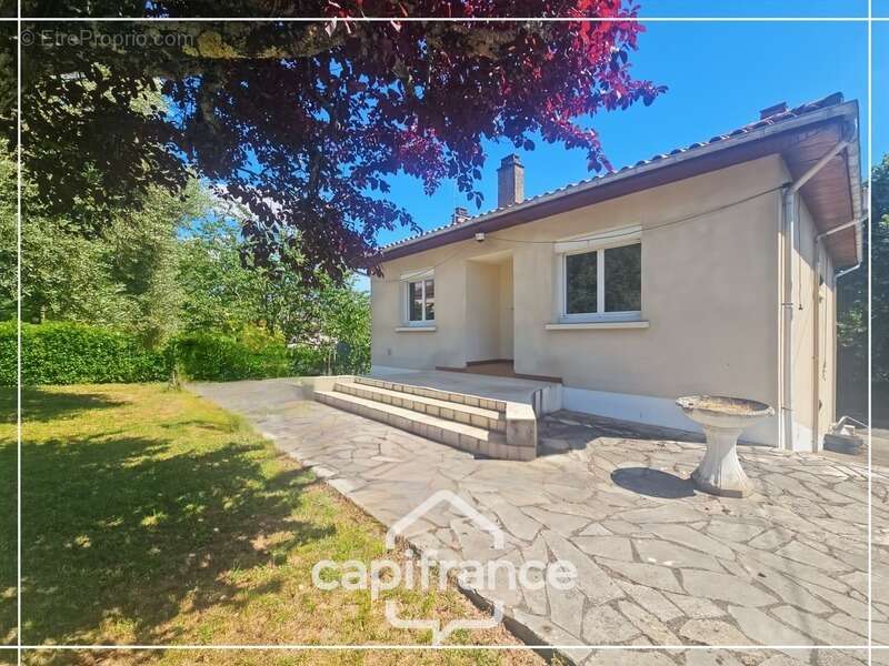 Maison avec sous-sol, 3 chambres, jardin, garage, accès de plain pied depuis la terrasse - photo 2