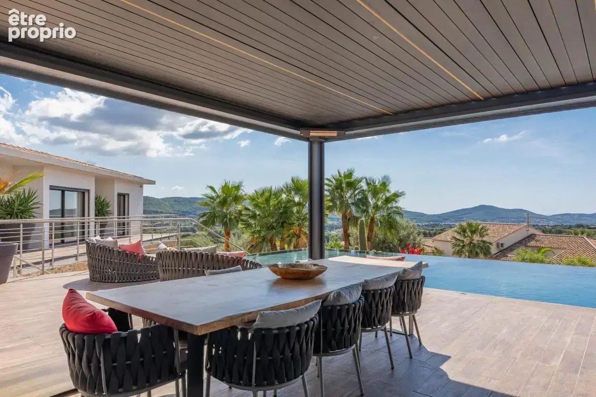 A vendre la cadiere d'azur 83740 luxueuse villa contemporaine avec vue mer - photo 9