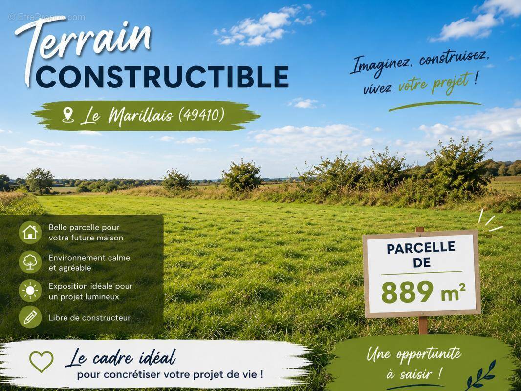 Terrain à LA POMMERAYE