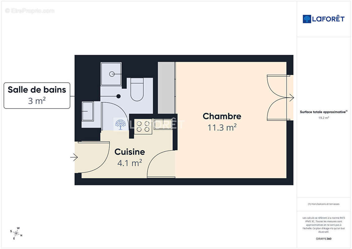 Appartement à QUIMPER