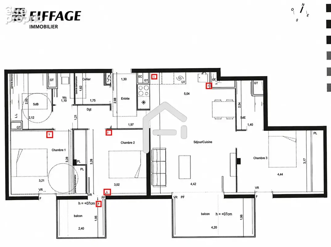 Appartement 4 pièces 88 m² à vendre à Toulouse (31000) - photo 5