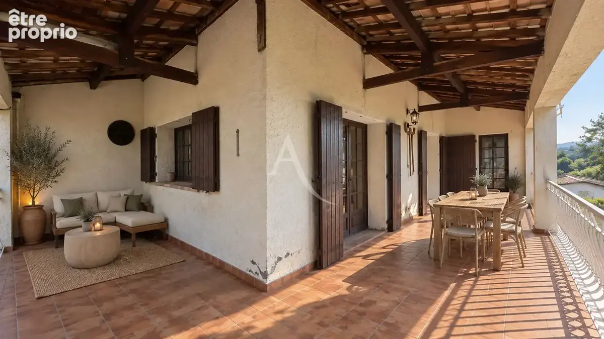 Propriete forcalquier villa dependance piscine hangar jardin - photo 18