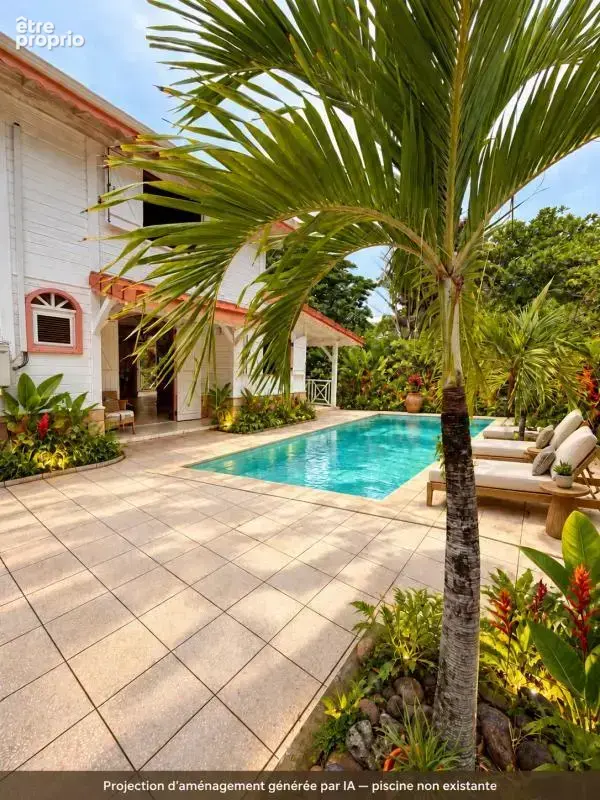Magnifique maison créole F4 en bois rouge à 2 minutes de la mer - photo 10