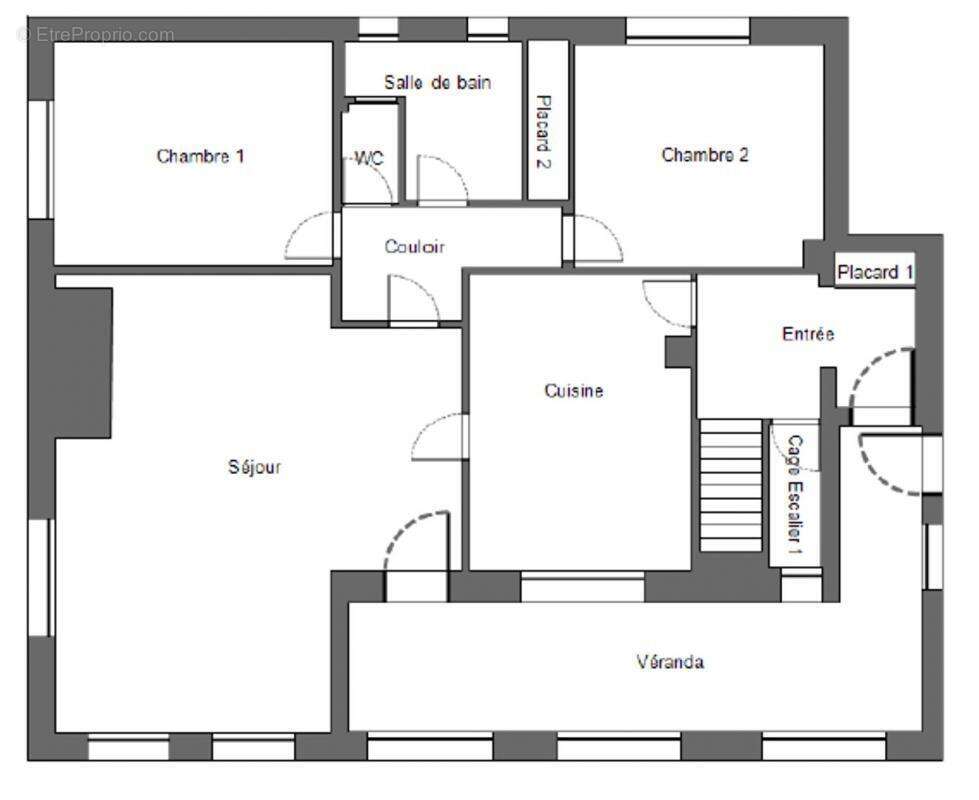 Maison à CHATEAUNEUF-DU-FAOU