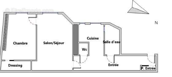 Appartement à PARIS-18E