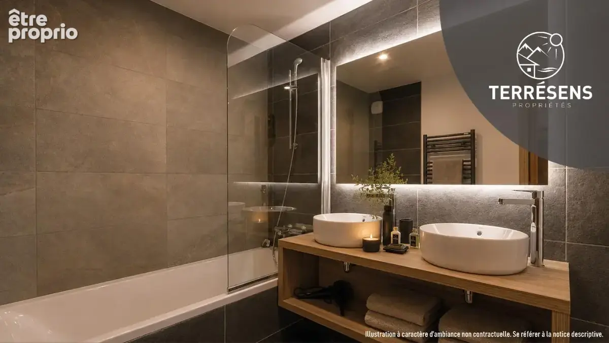 Appartement t5 duplex - résidence les chalets de l'adonis aux ménuires - photo 9