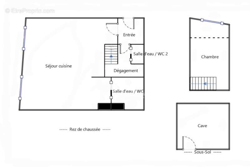 Montpellier Carnot – T2 duplex 50 m² – calme et cachet - photo 5