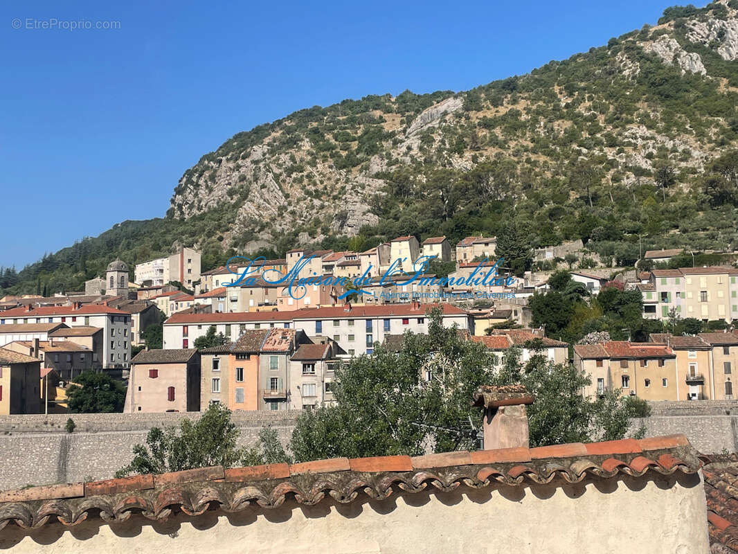 Anduze - Maison de ville avec vue sur les rochers, rénovée 4 pièces avec terrasse et jardin - photo 3