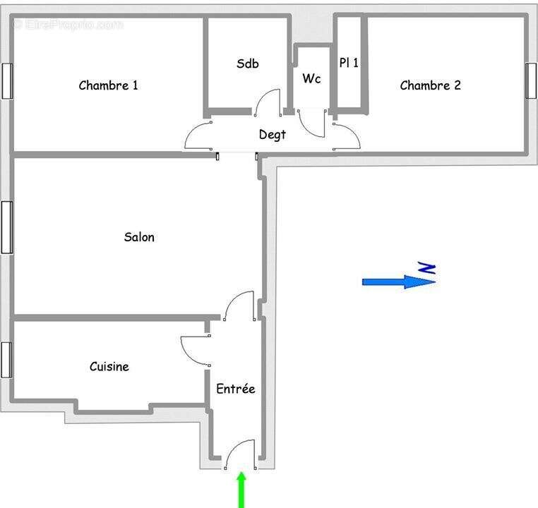 Appartement à PARIS-16E