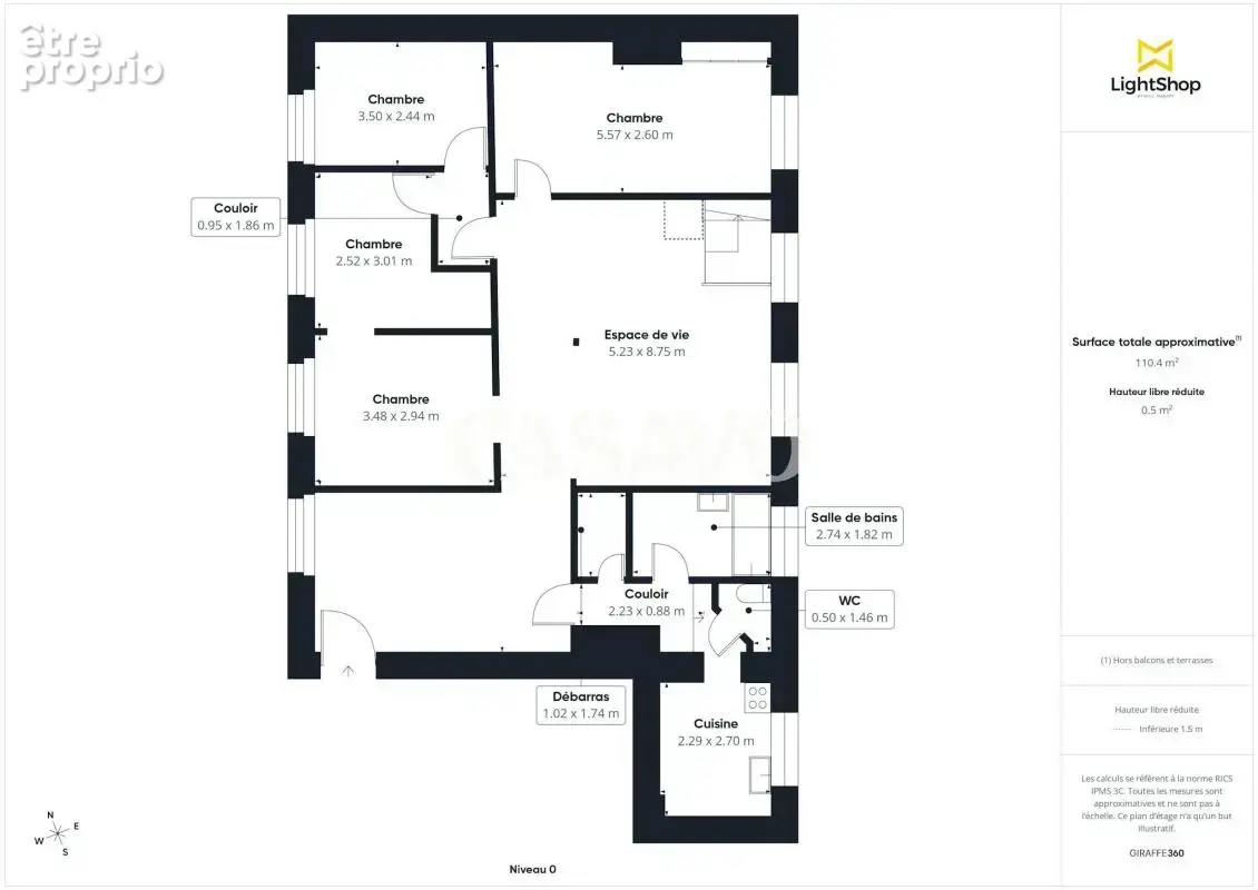 Vente Appartement 5 pièces de 105m² - 69004 Lyon - photo 5