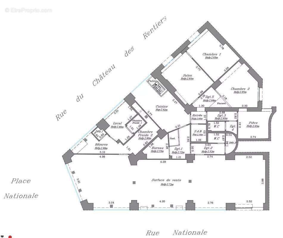 Appartement à PARIS-13E