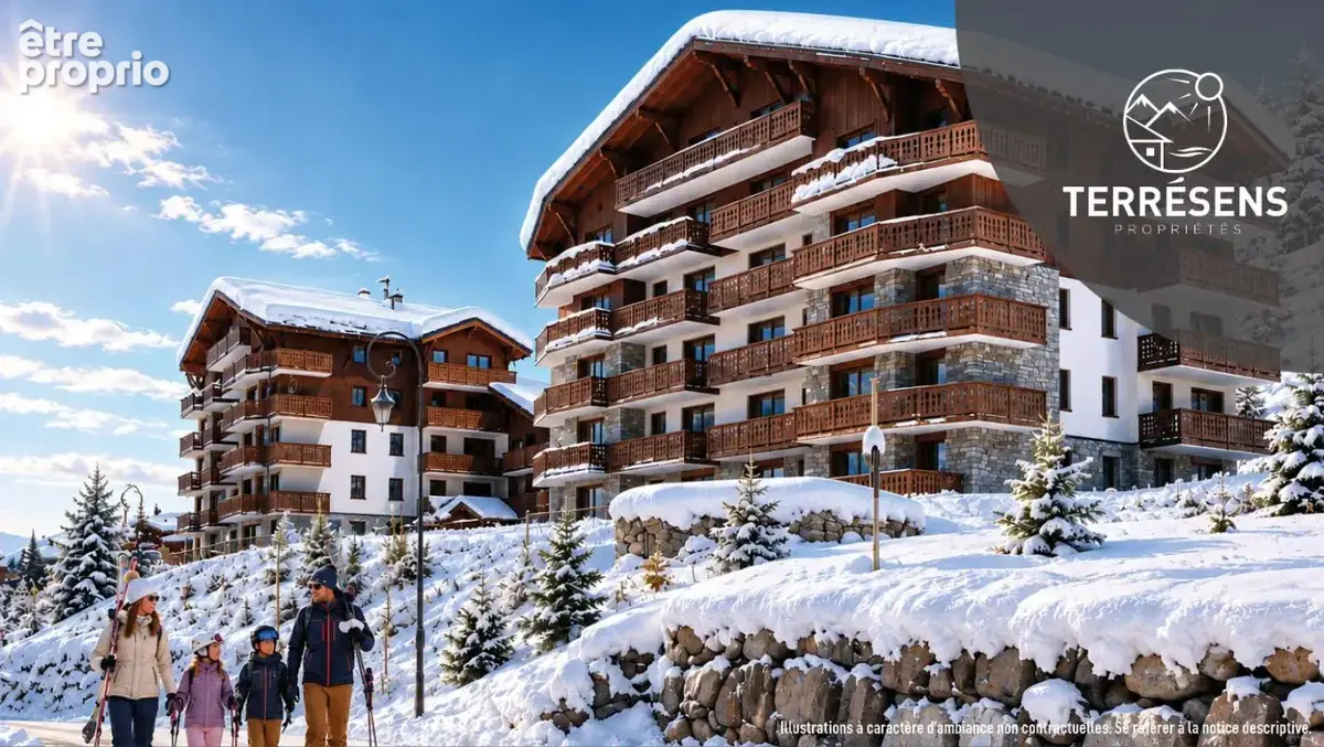 Appartement t5 duplex - résidence les chalets de l'adonis aux ménuires - photo 2