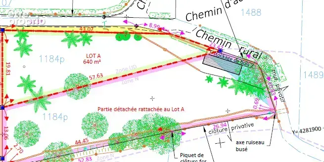 Pugny-Châtenod - Très beau terrain de 1764m2 avec parcelle constructible plate de 640m2 - photo 10