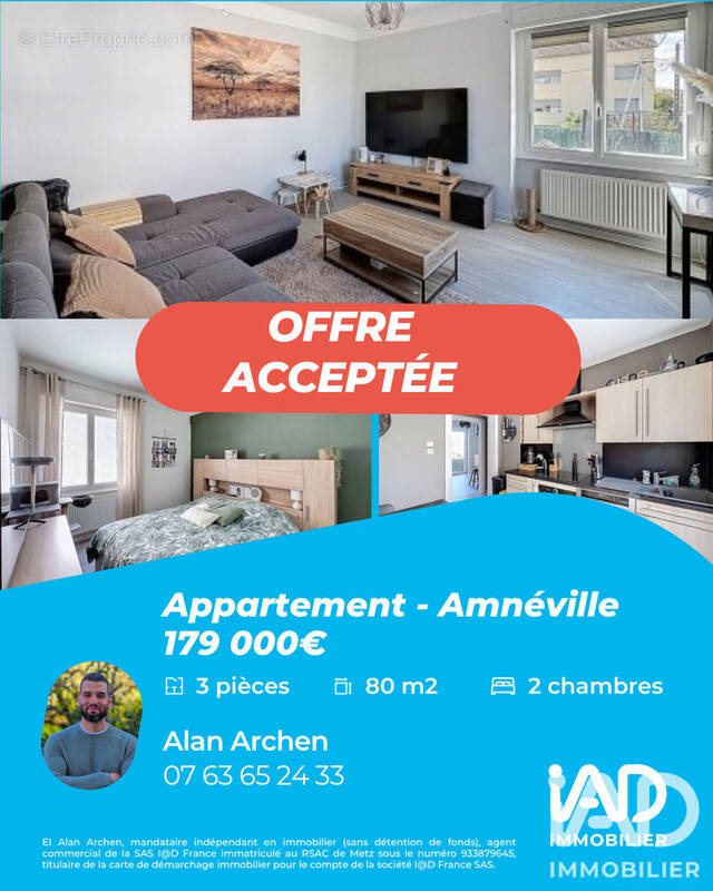 Photo 1 - Appartement à AMNEVILLE