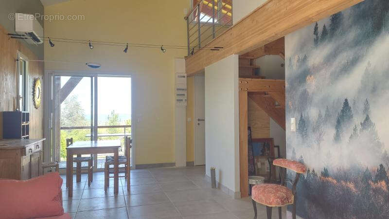 81540 - Sorèze - Chalet bois récent au pied de la Montagne Noire- 3 pièces- 68 m² sur terrain de 1050m² - photo 5