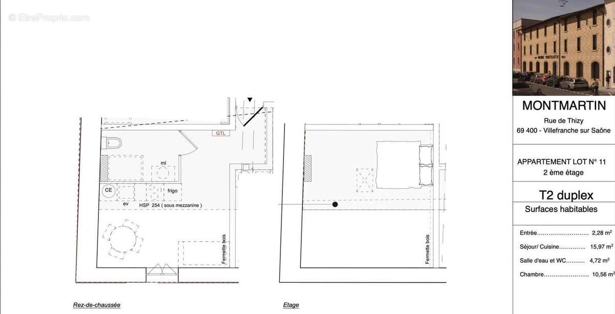 Appartement à VILLEFRANCHE-SUR-SAONE