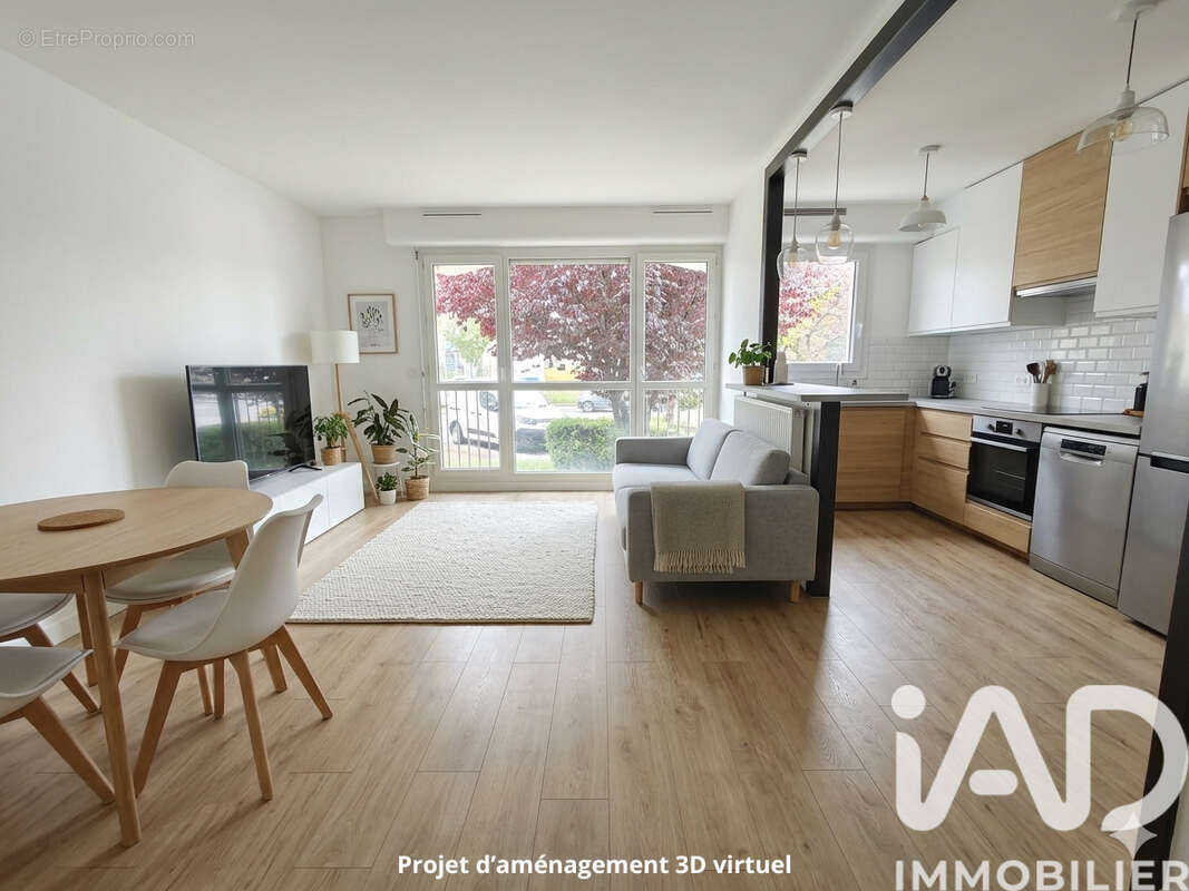 Appartement 64 m² à Chennevieres-Sur-Marne  - photo 4