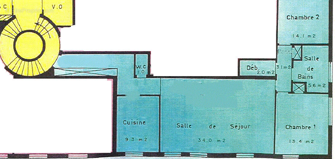 Appartement à PARIS-18E