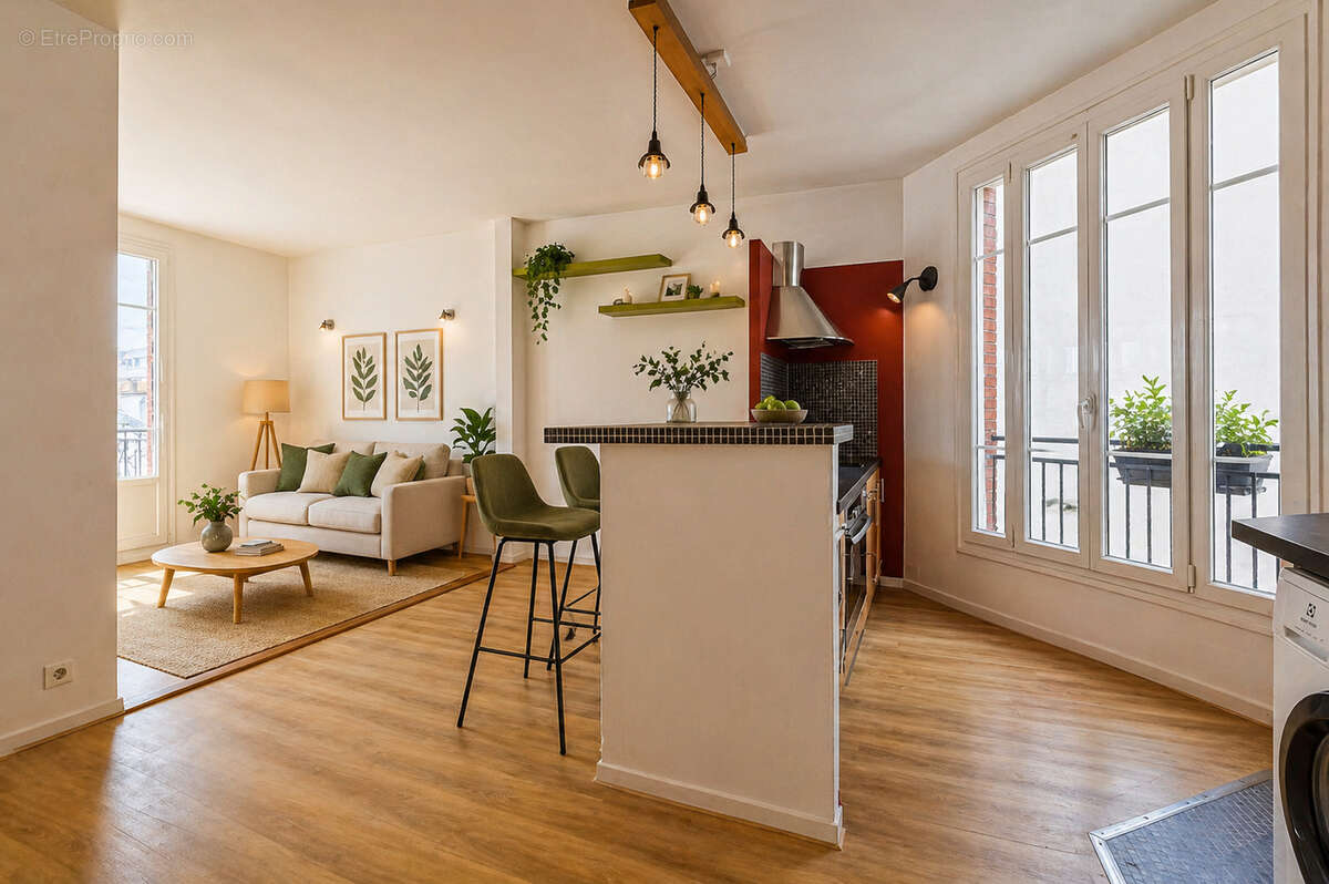 Appartement à PARIS-19E