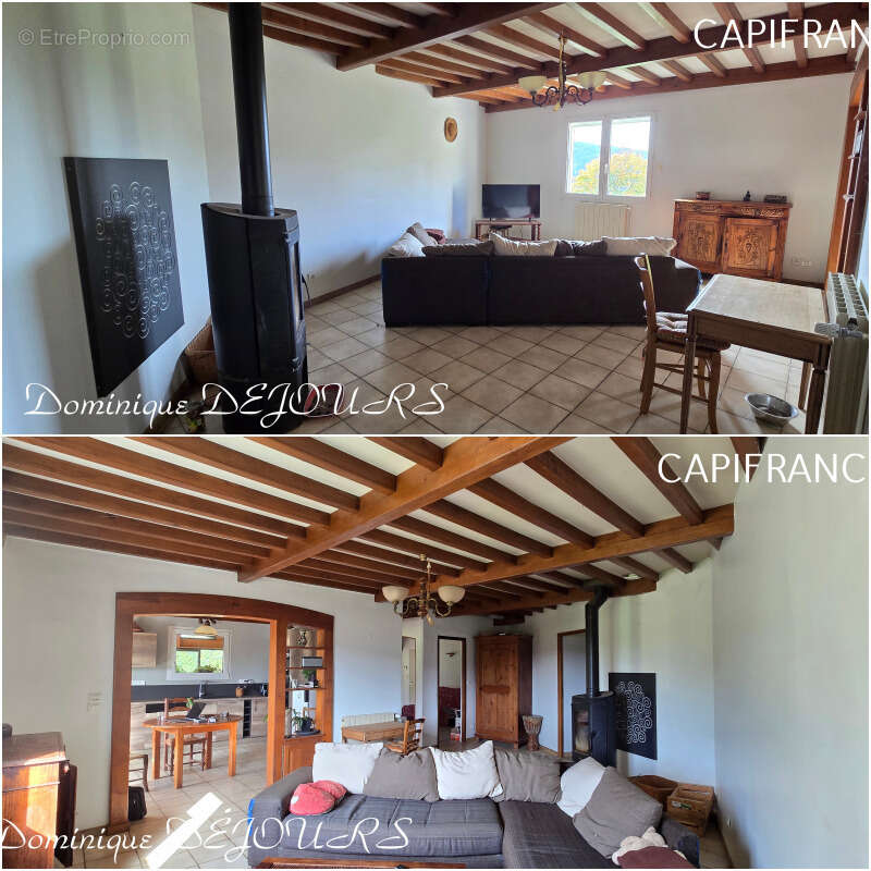 Tènement immobilier : 2 habitations et un ancien hangar agricole - 6200m² autour de la maison + bois de chênes 9700m² - source e - photo 11