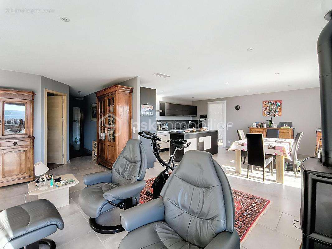 Maison contemporaine 122 m² + dépendance 85 m² + garage – Vue panoramique – Saint-Vincent-d’Olargues - photo 4