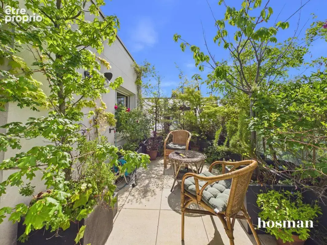 Coup de cœur ! Duplex traversant de 100m² avec immense terrasse (46m²) et jardin d'hiver - Derniers étages - Nanterre - photo 11