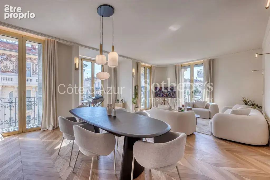Nice Carré d’Or, appartement bourgeois rénové à proximité de la mer - photo 5