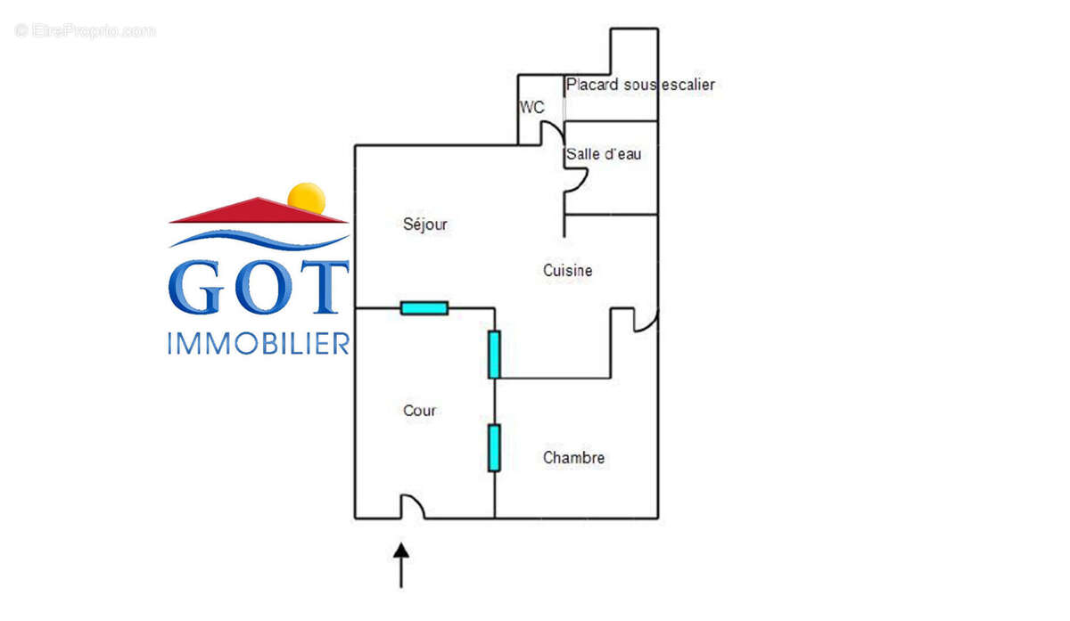 Appartement à SAINT-LAURENT-DE-LA-SALANQUE