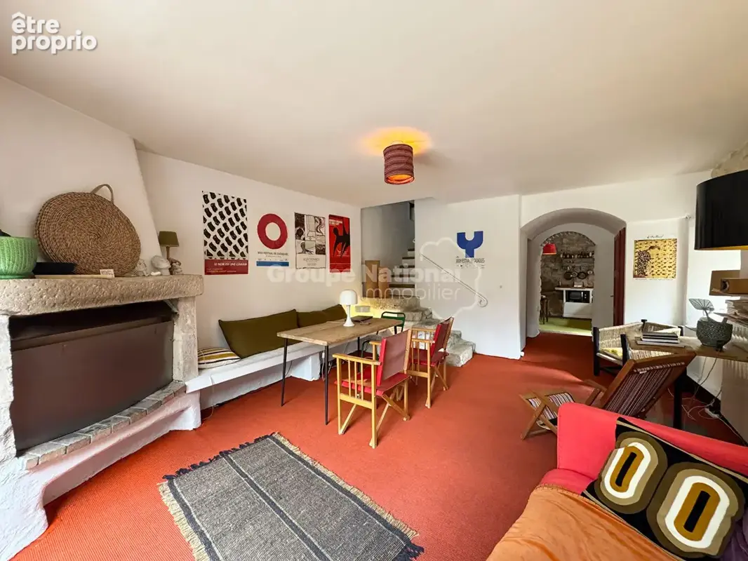Maison en pierre Lussan, 125 m2 avec piscine - photo 3
