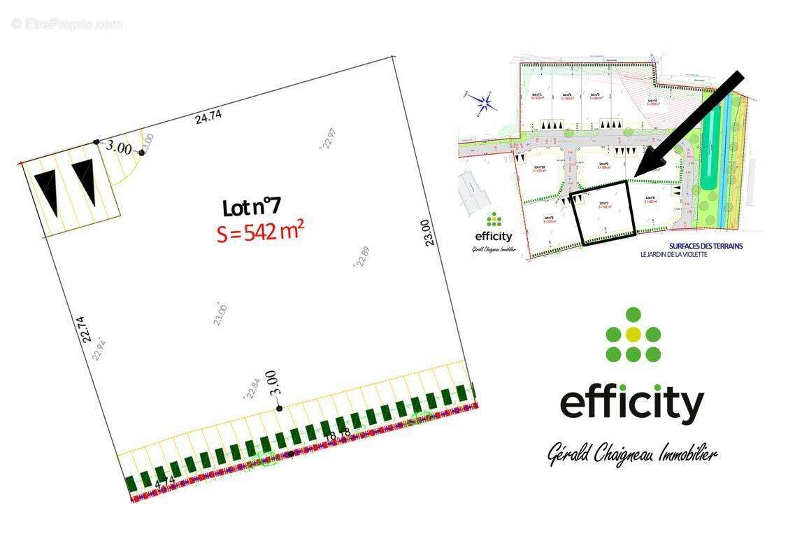 Terrain à SAINT-LUMINE-DE-COUTAIS