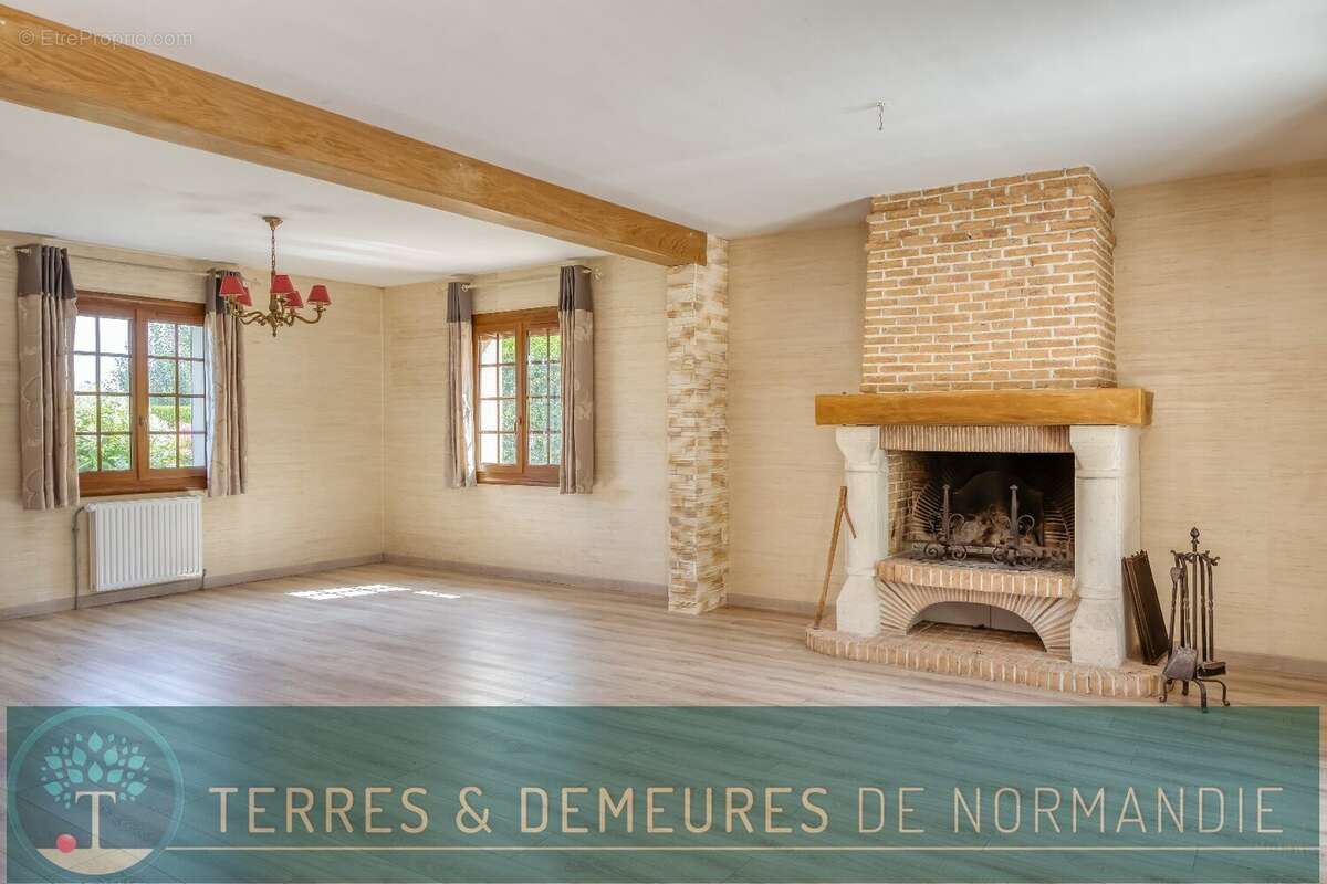 Maison familiale de style normand  218 m², parc arboré, verger et pâture  Proche de Rouen. - photo 6