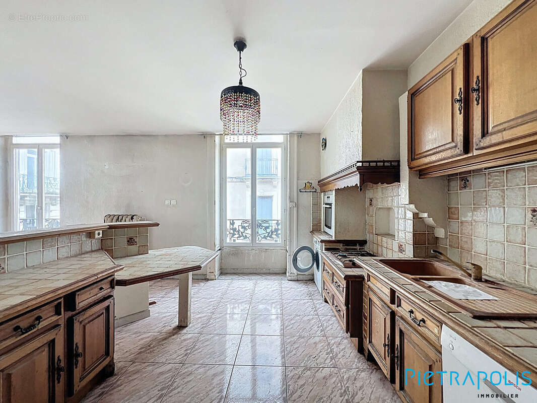 Cuisine du Duplex - Appartement à MONTPELLIER