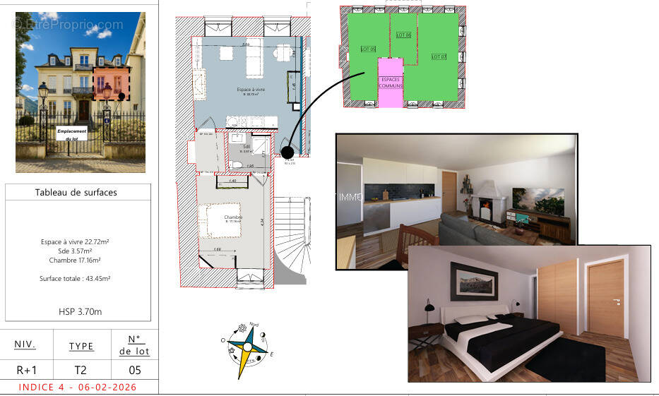 Appartement à BAGNERES-DE-LUCHON