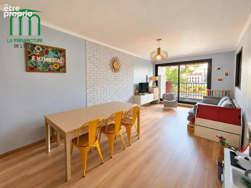 F4 87,89 m² carrez avec cave et deux garages - saint-etienne bergson - ideal famille ou investisseur - photo 1