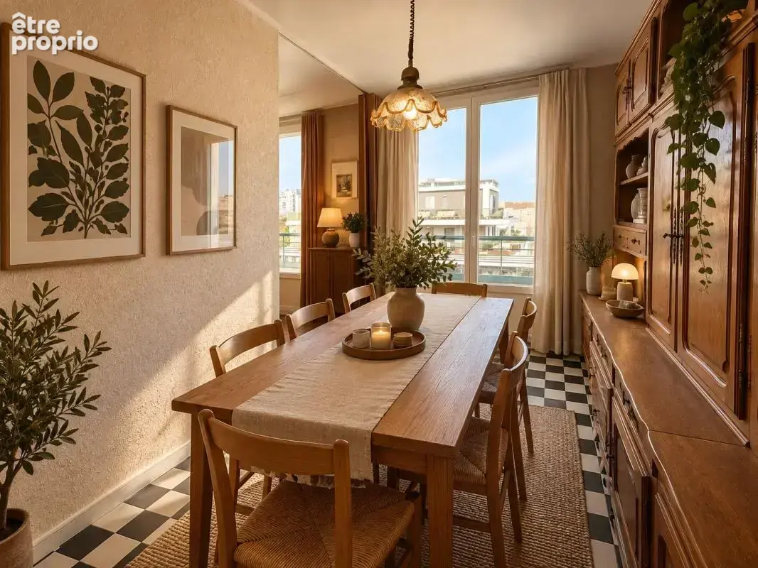 Appartement t3/4 marseille 13007 – dernier étage – vue mer panoramique – terrasse et balcons - photo 13