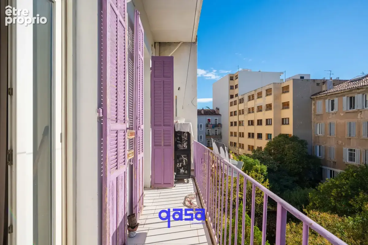 T3 85m2 boulevard Chave-Balcon côté jardin - photo 1