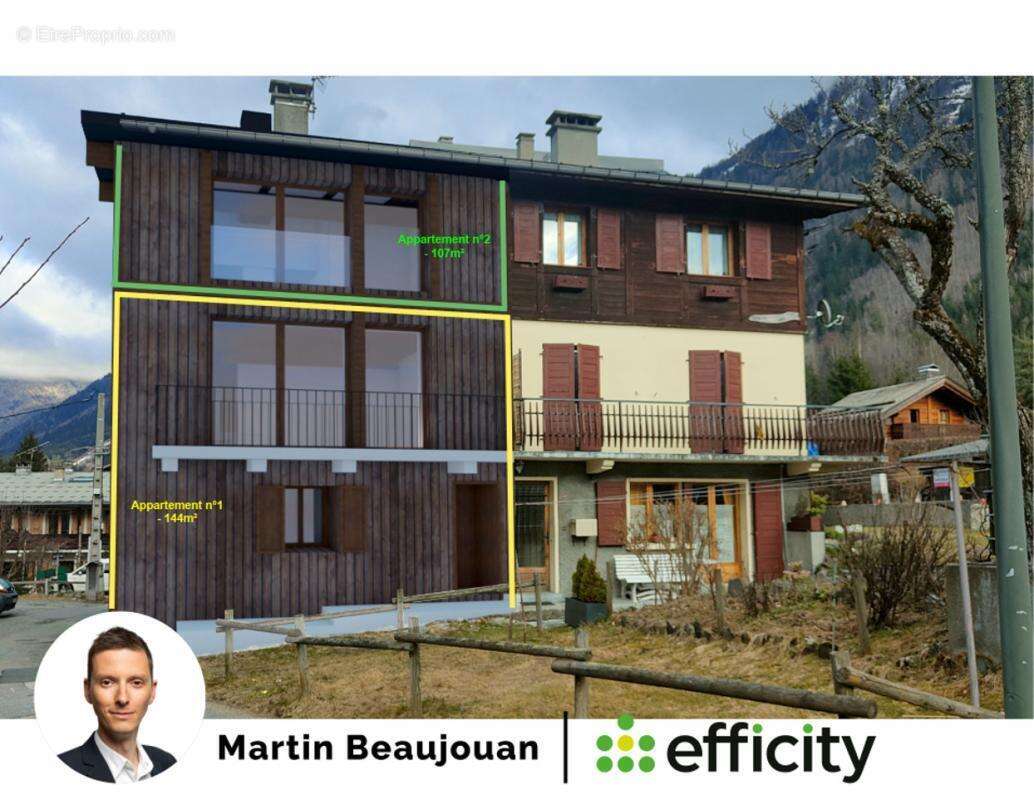 Appartement à CHAMONIX-MONT-BLANC