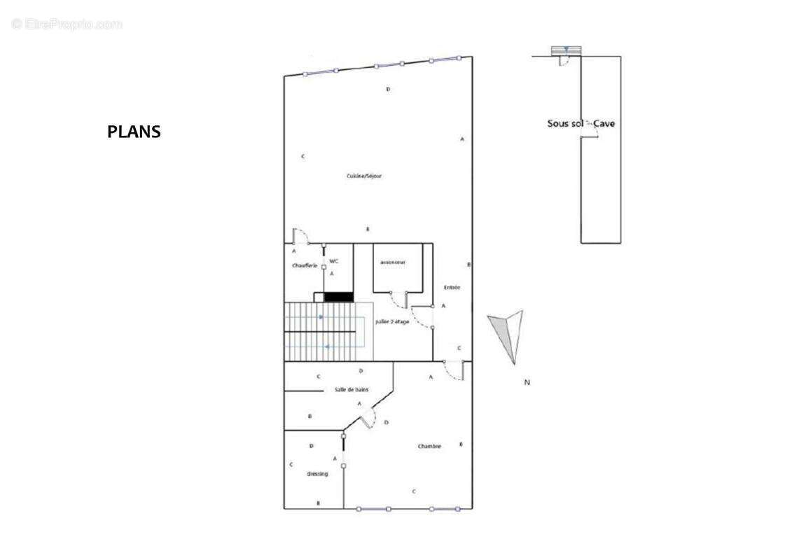 THIZY-LES-BOURGS (69240)  Appartement T2  loué, 64 m² en centre bourg - photo 7