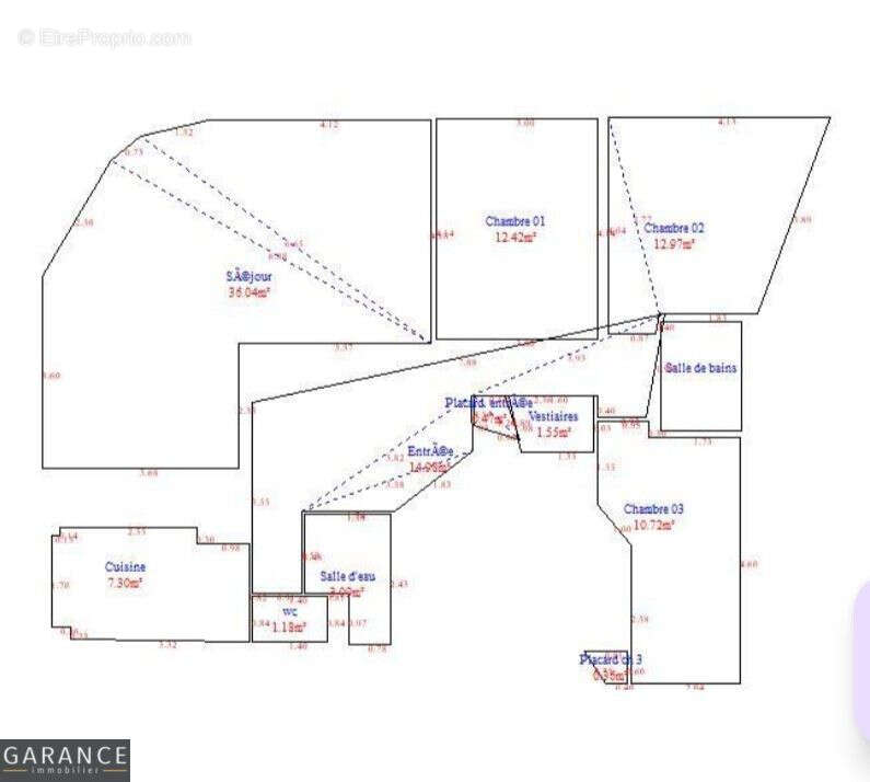 Appartement à PARIS-12E