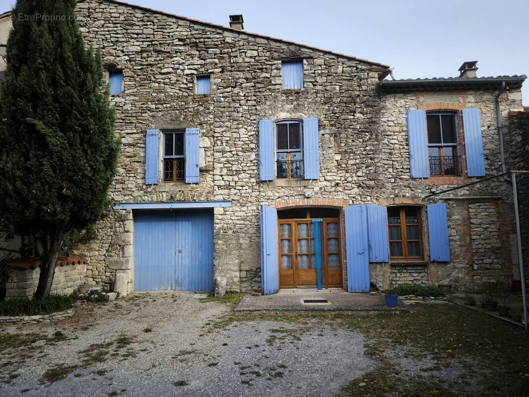 Maison principale 126 m2  - Maison à SAINT-JEAN-DE-SERRES