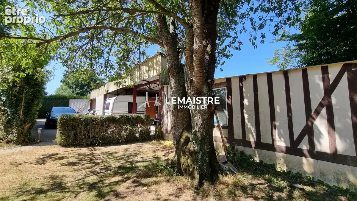 Chaumière à vendre - Valliquerville - 141,25 m² - 4 chambres - Piscine chauffée - Parc arboré - Bâtiment - photo 22