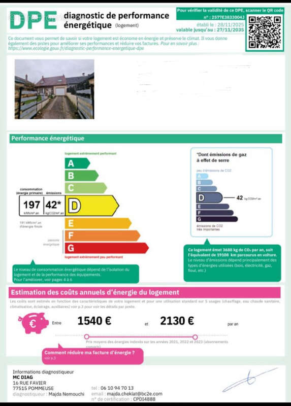 Maison à MITRY-MORY