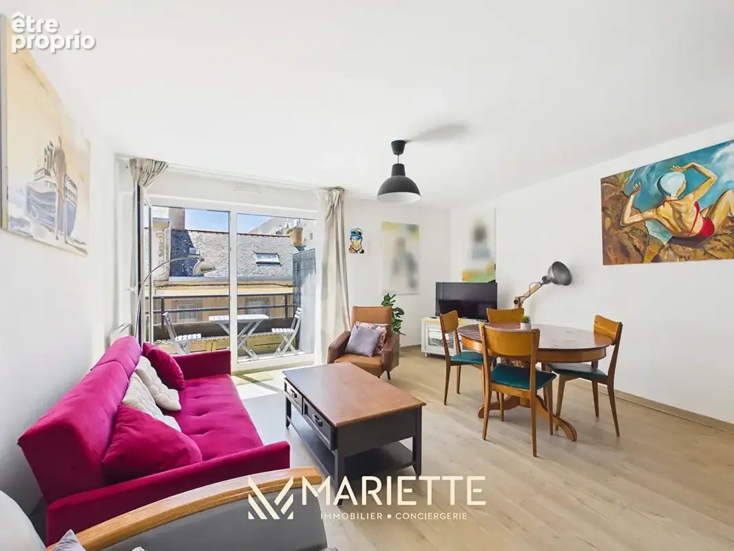 "HADDOCK" Bord de mer, arrière corniche - Appartement duplex T3 avec balcon en bord de mer - photo 2